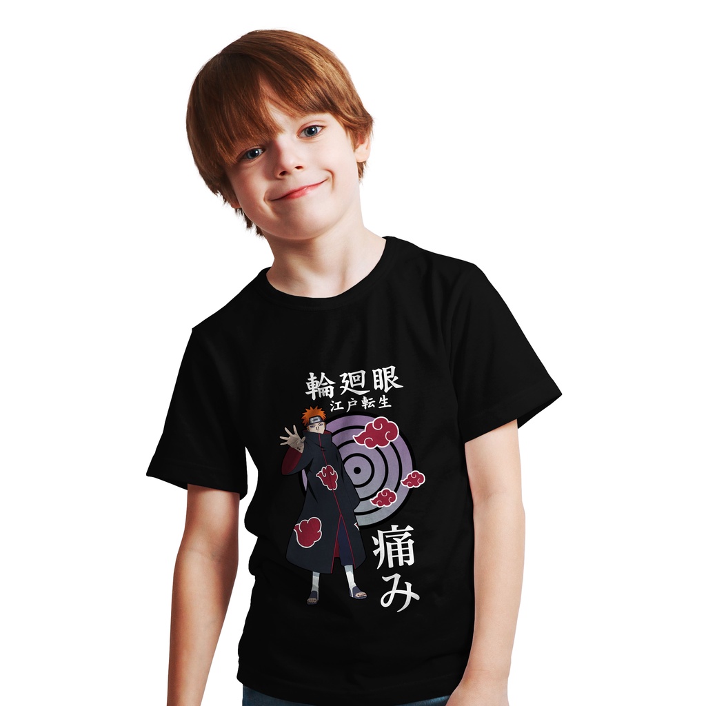 T-SHIRT KAOS ANIME KIDS Yahiko Pain Akatsuki MANGA JAPANES CULTURE