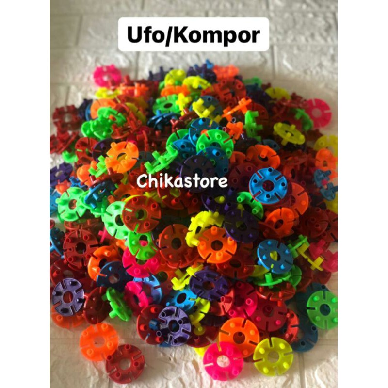 UFO/LEGO KOMPOR/LEGO JADUL KILOAN/MAINAN EDUKASI