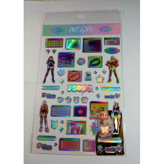 [FIRST PRESS] EPOXY PHOTOCARD AESPA GISELLE AESPA SEALED