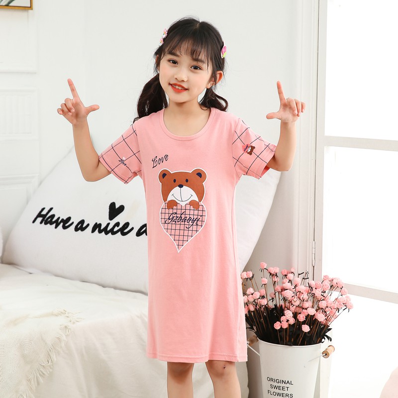 DASTER / DRESS TIDUR ANAK IMPOR