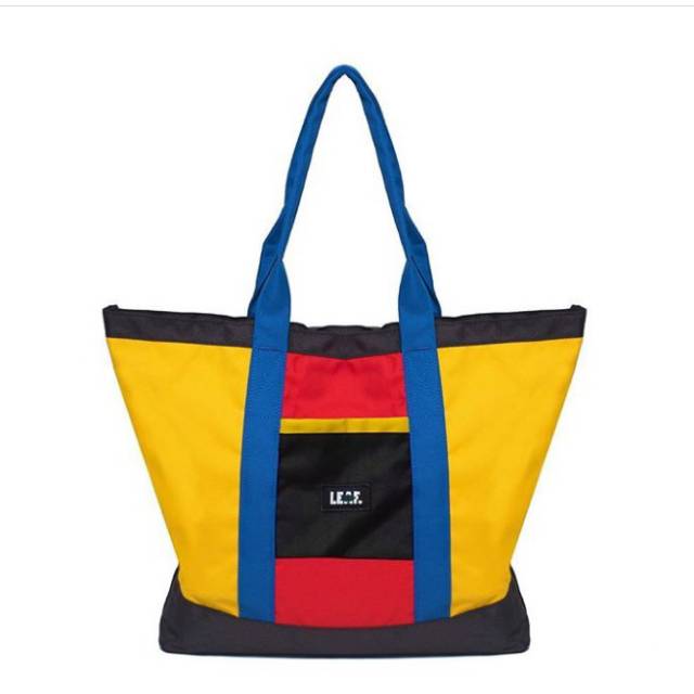 LEAF TOTEBAG MULTICOLOUR