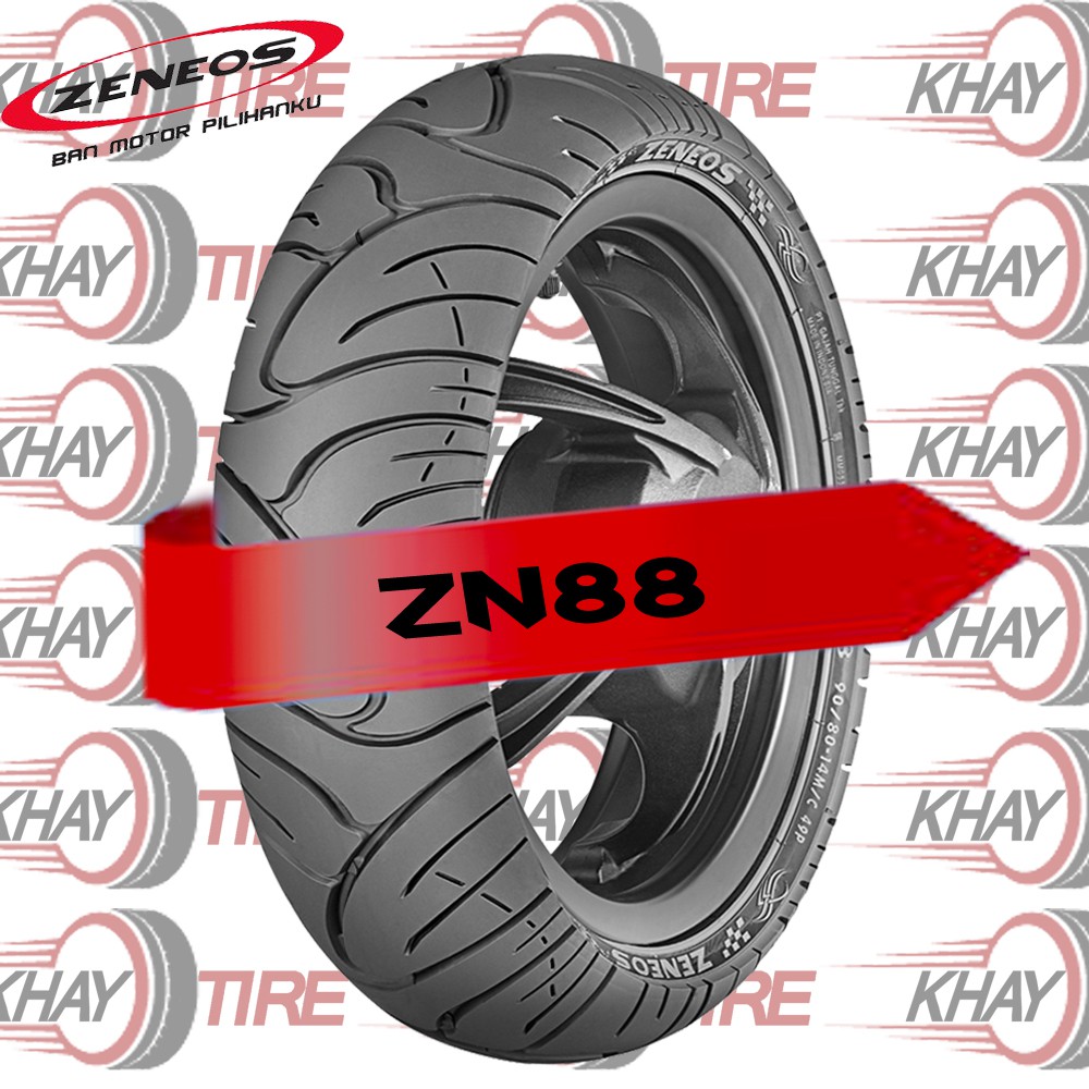 Ban Motor ZENEOS ZN88 80 80 Ring 14 Tubeless BEAT VARIO MIO FINO Dan Sejenisnya