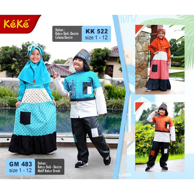 Couple Anak Keke ~GM 483 &amp; KK 522~