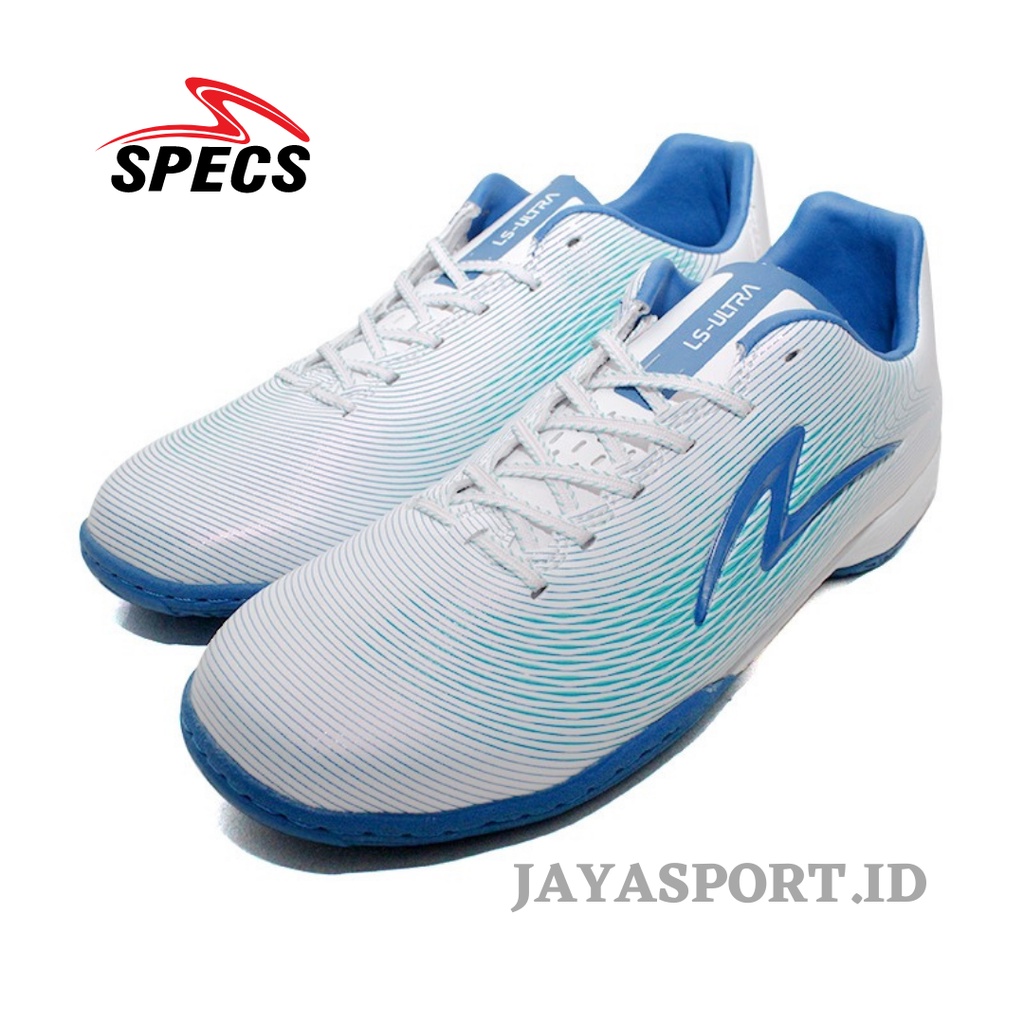 SEPATU FUTSAL SPECS LS ULTRA IN WHITE EMERALD