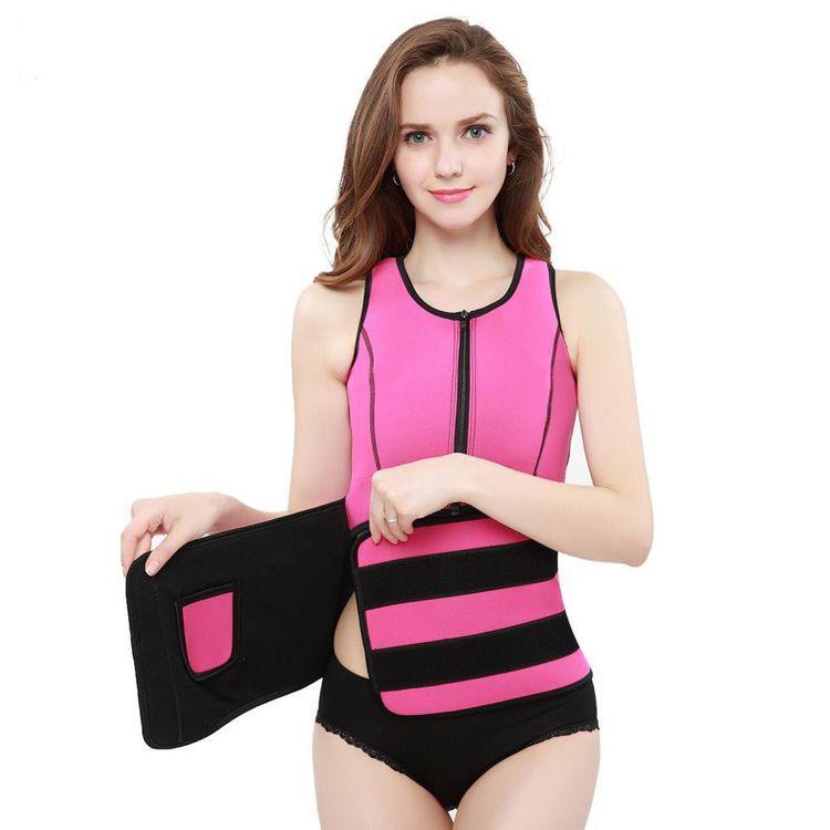 HB-801 hot sweat body vest korset pelangsing tubuh / pembentuk tubuh / korset bakar lemak