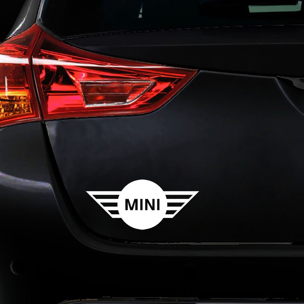 Sticker Stiker Mobil Cutting Vinyl Mobil Mini Cooper