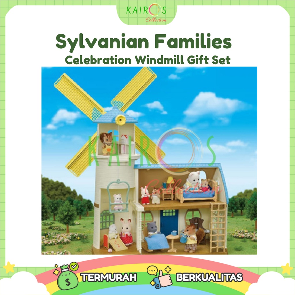 Sylvanian Families Celebration Windmill Gift Set