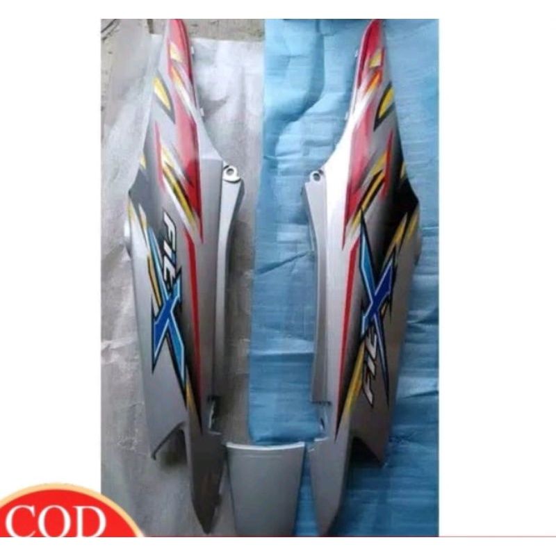 Cover Body Supra Fit New Fit X Fit s warna silver