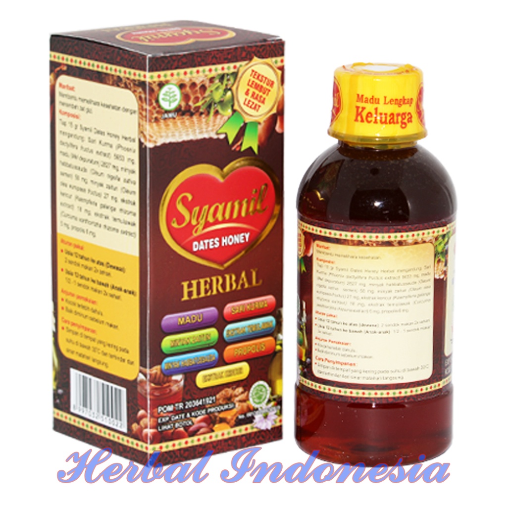 SYAMIL FAMILY DATES HONEY | Madu Herbal | Syamil Dewasa