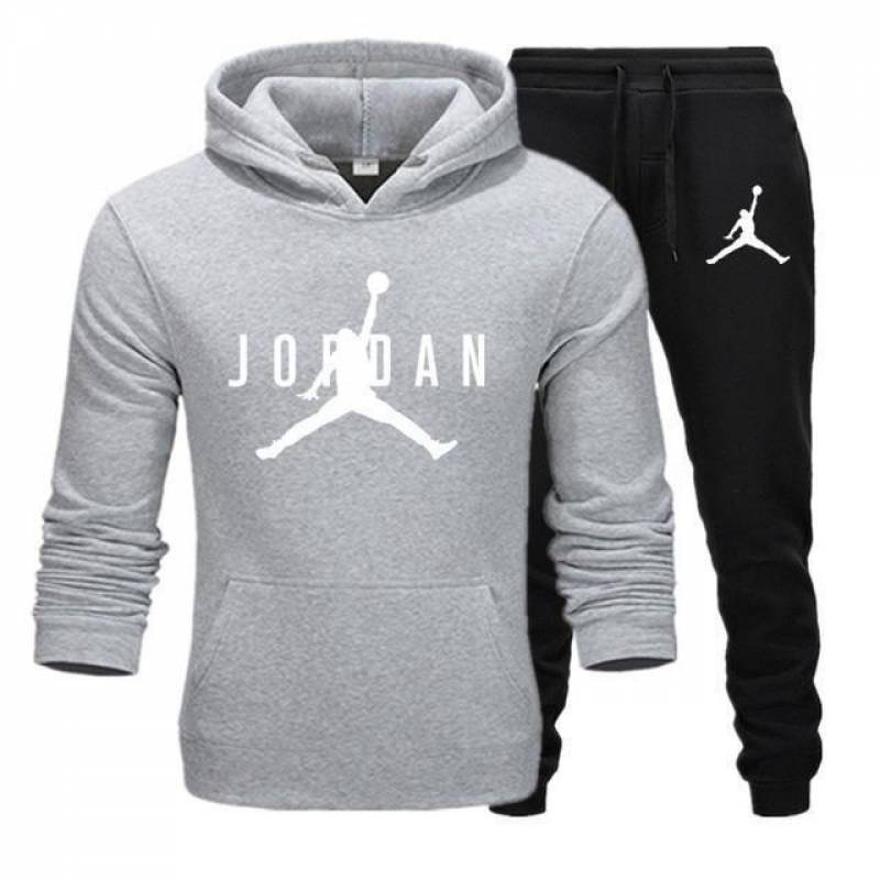 Setelan Celana Jogger &amp; Jumper Hoodie JORDAN BASKET II Set sweater Hoodie dan Celana Joger Panjang ( Pria &amp; Wanita )