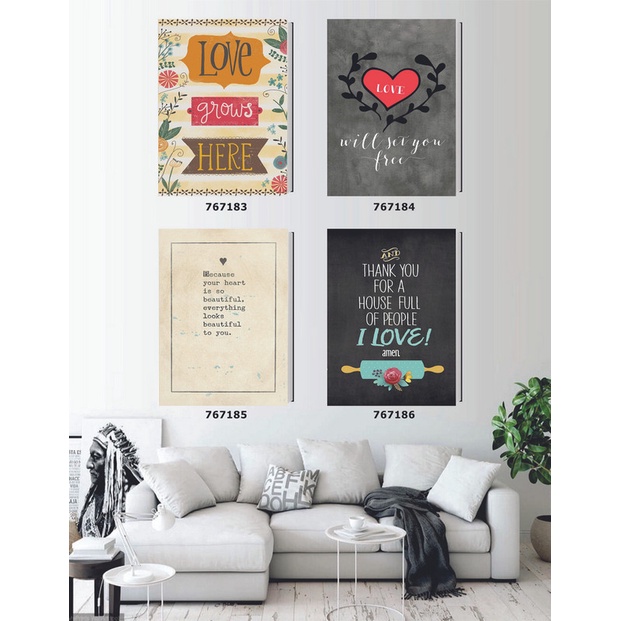 

Buku Tulis / Notebook / A5 Jepang / Love / Set 2741