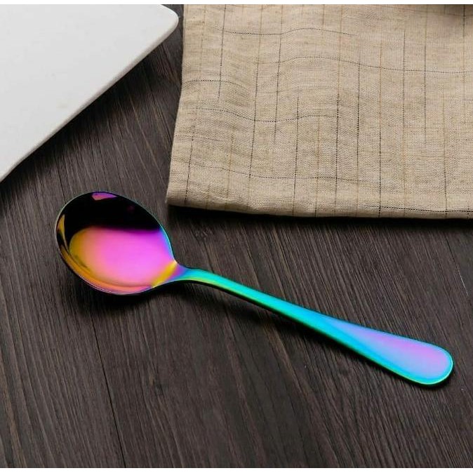 

Cupping Spoon Rainbow Colour