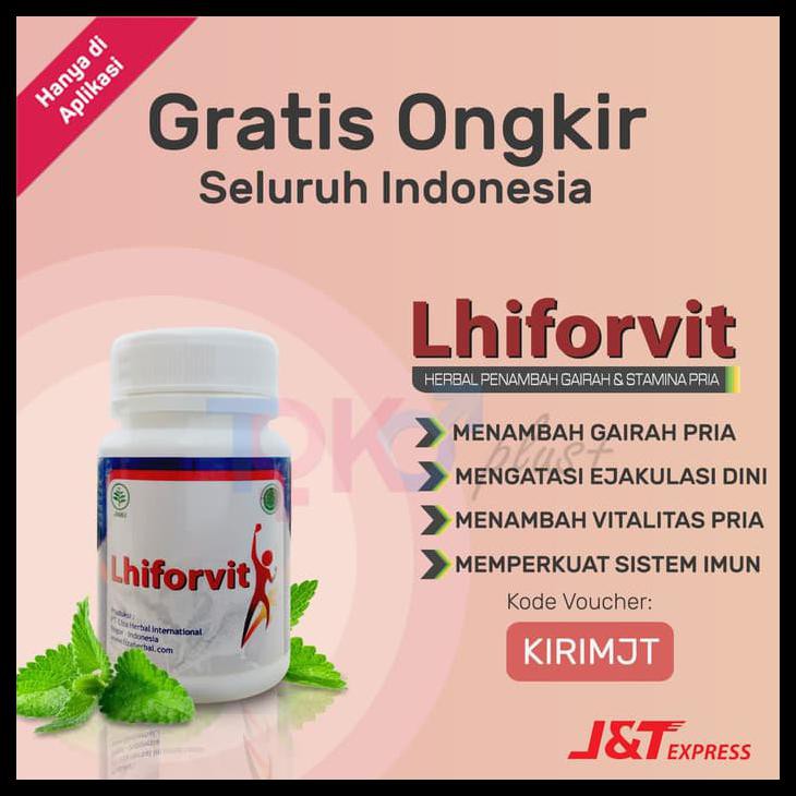 TERBATAS Lhiforvit - Obat Herbal Kuat Ampuh Penambah Stamina Pria Pekerja Keras