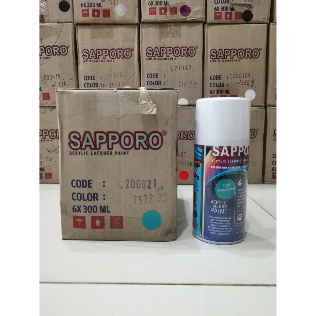 Cat Semprot Sapporo Paint 7522 Tosca Green