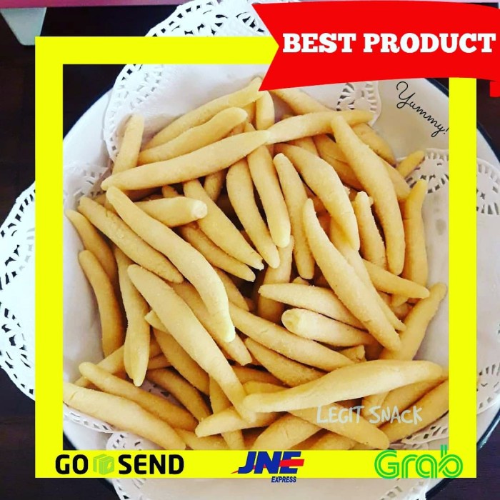

✨COD✨ Stick Keju / Telur Gabus Keju / Cendol Keju Telor 500 Gram