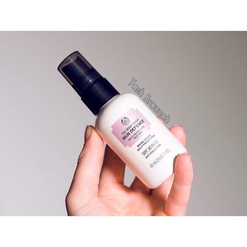 (FREE ONGKIR) THE BODY SHOP SKIN DEFENCE FACE MIST/TBS SKIN DEFENCE/SUNSCREEN SPRAY/SUNBLOCK SPRAY/F