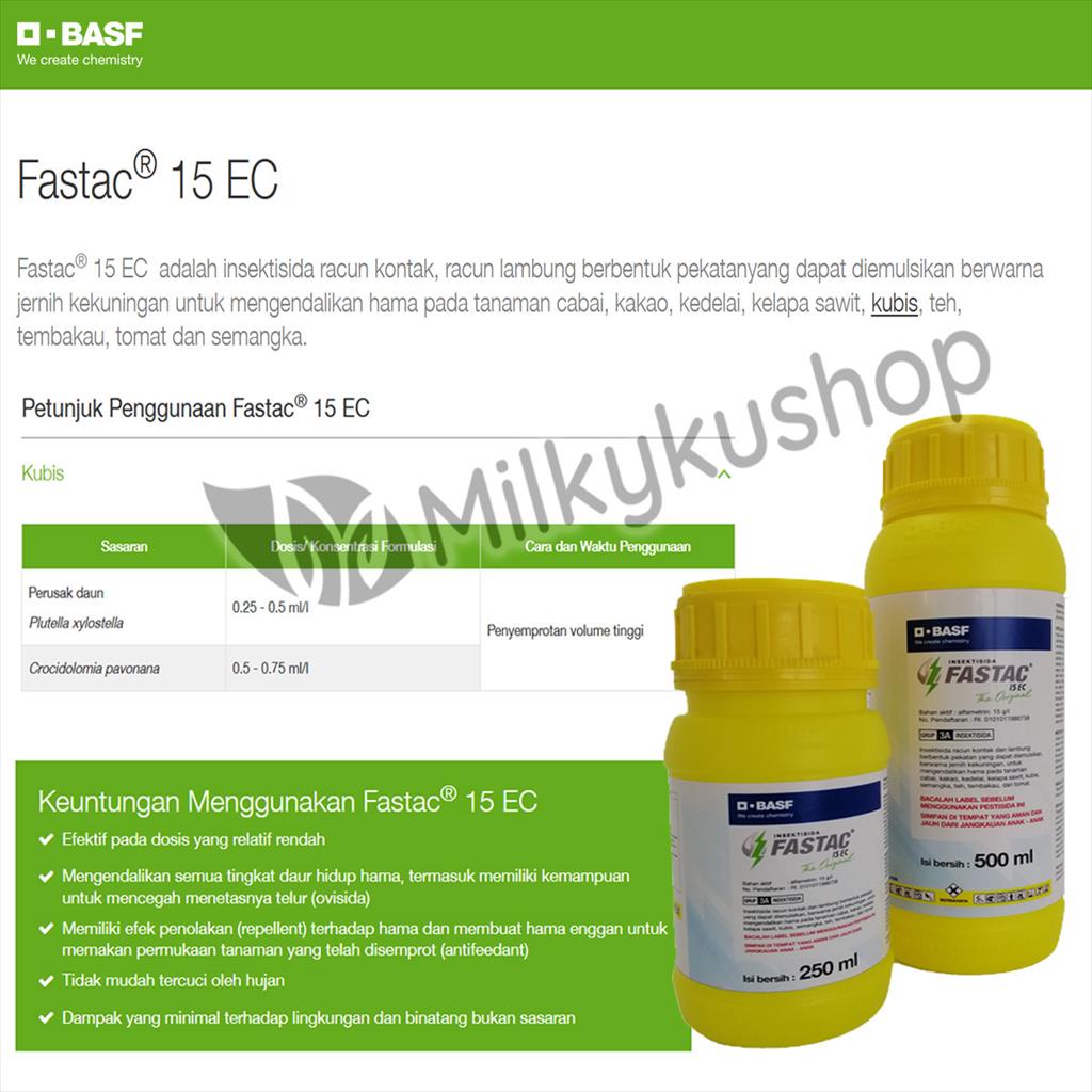 FASTAC 15 EC 500 ML INSEKTISIDA