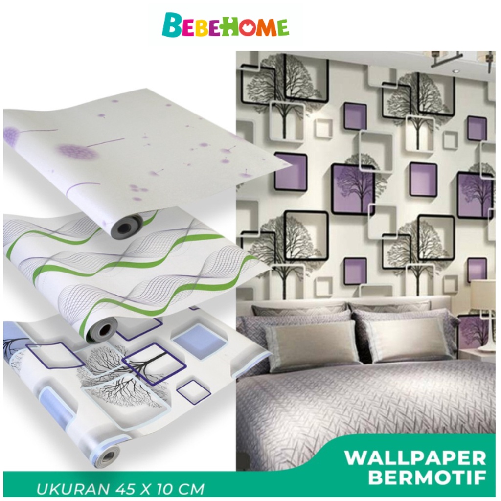 Bebehome 45Cm X 10m Wallpaper Stiker /Wallstiker/ Wallpaper Dinding