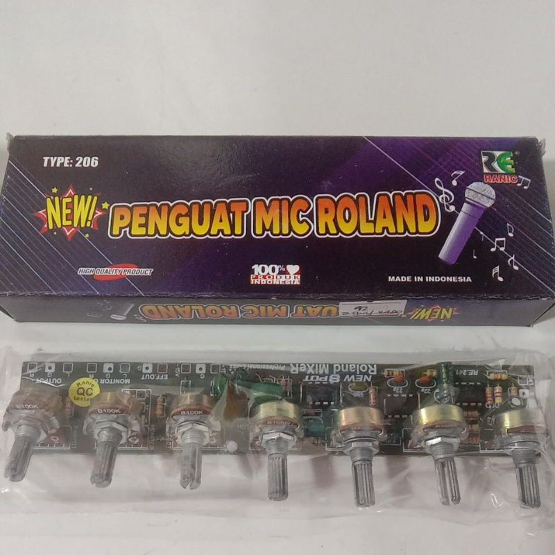 penguat mic Roland ranic