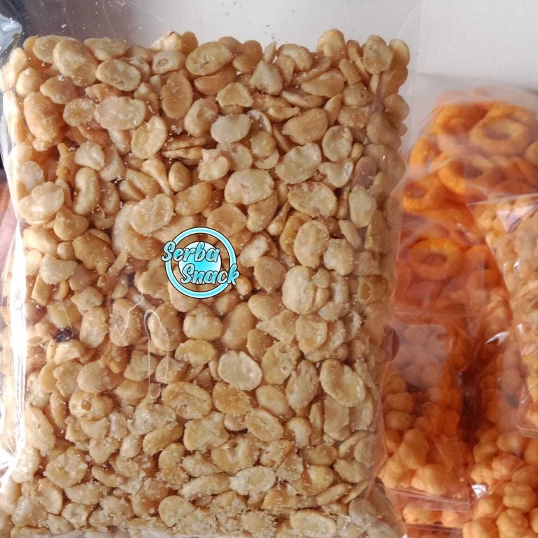 

SNACK KILOAN Kacang Koro Asin 125 GRAM MAKANAN RINGAN CEMILAN KACANG