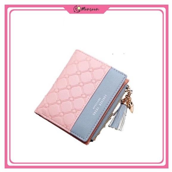 Monsoon - DOMPET OLIVIA DARI JAKARTA Dompet Lipat Wanita Fashion Korea Morymony