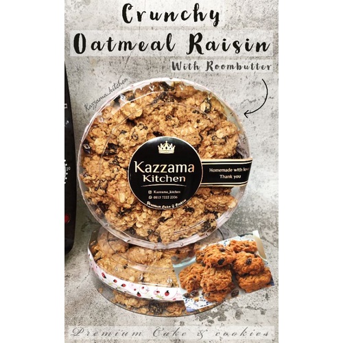 

Crunchy Oatmeal Raisin