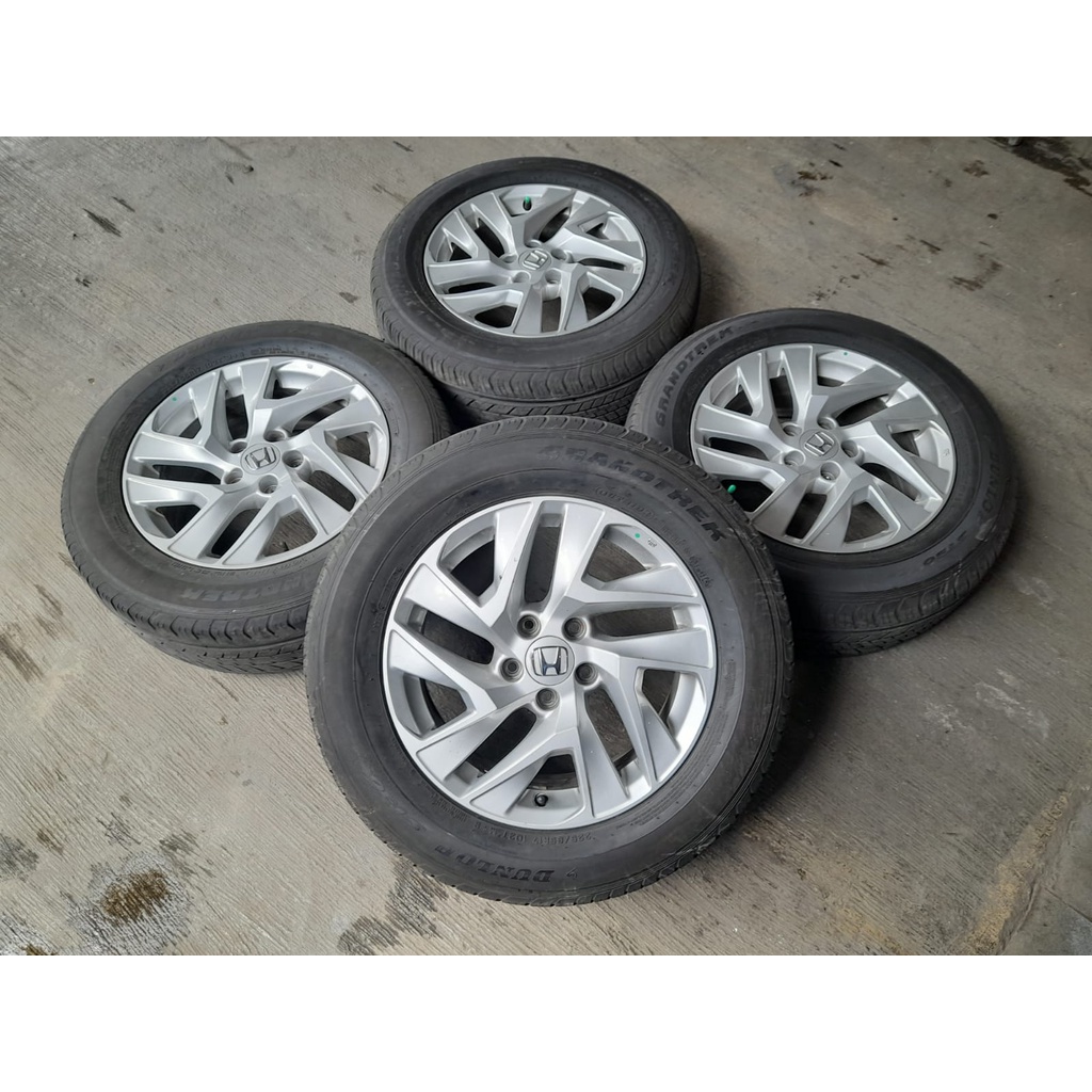 Velg Bekas Ring 17 Ori CRV Pcd 5x114,3 Silver + Ban