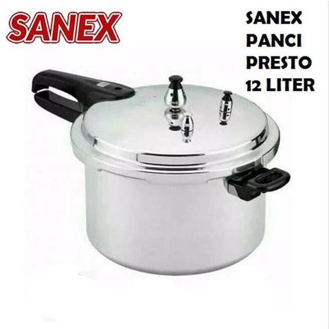 (PENGIRIMAN KHUSUS JNT/JNE/EKSPEDISI) Panci Presto Sanex 12 liter