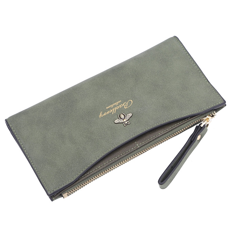 JIMS HONEY Dompet Wanita Lipat Kancing Cantik Banjarmasin Kalimantan Selatan-B-Hijau