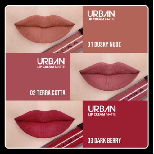 [BPOM] IMPLORA Urban Lip Cream Matte | Implora Lip Cream Lipstick 12 shades