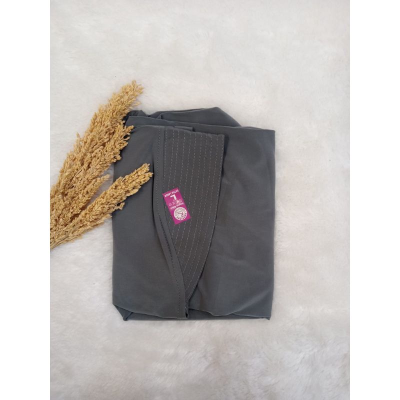 Grosir Jilbab Instan/Bergo Rasyiqul Original sz L-Abu tua