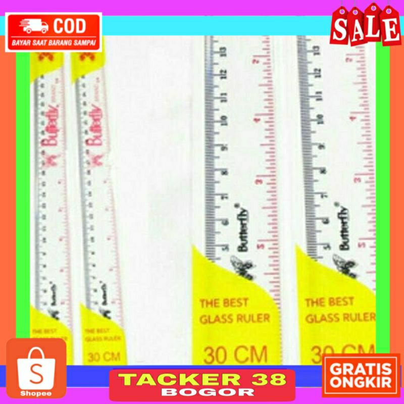 

PENGGARIS PLASTIK BUTTERFLY 30CM MURAH BERKUALITAS