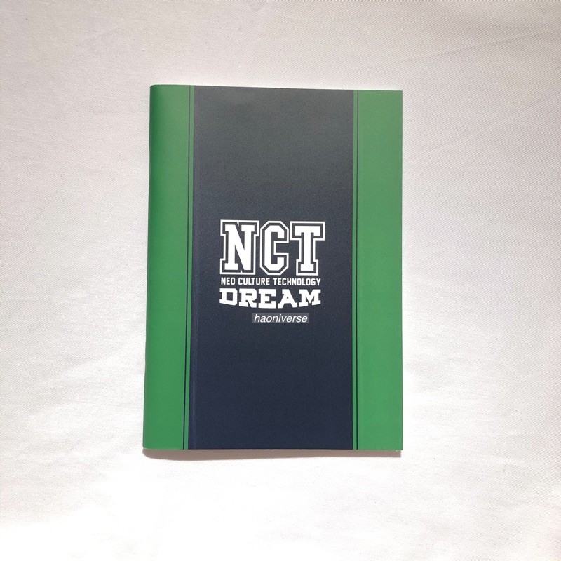 nct dream back to school b2s notebook
