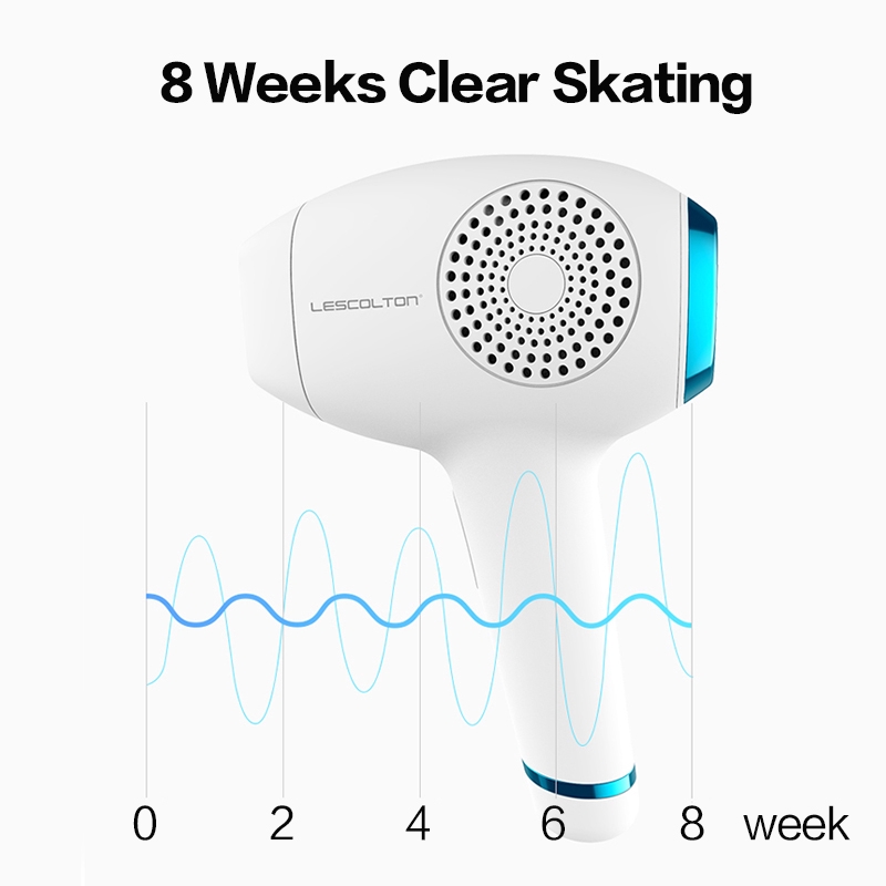 Lescolton Hair Removal ICE Cold Epilator Permanent Laser for Home Bikini Trimmer Electric