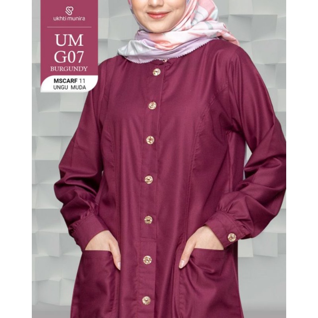 GAMIS TOYOBO POLOS GAMIS UKHTI UMG07 TERBARU UKHTI MUNIRA