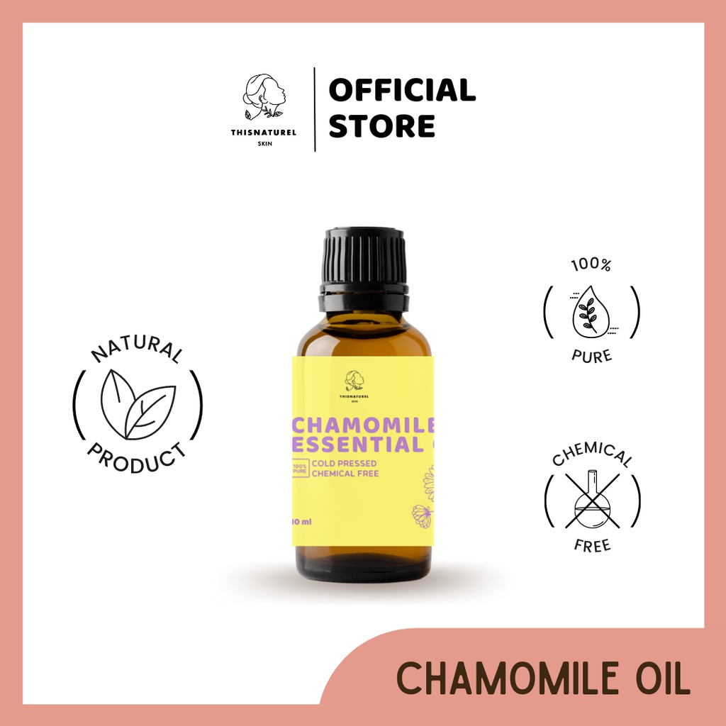 Thisnaturel Chamomile Essential Oil - Minyak bunga chamomile 100% pure