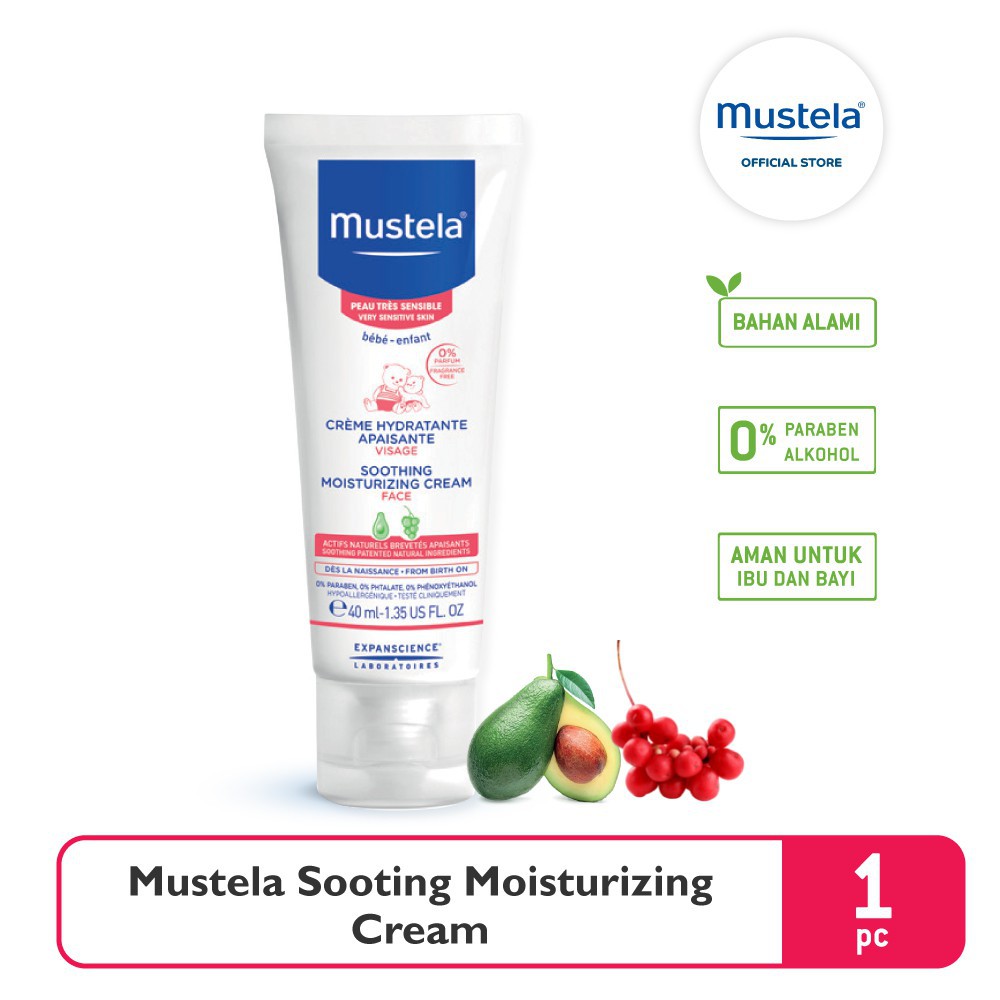 Mustela Moisturizing Face Cream 40ml