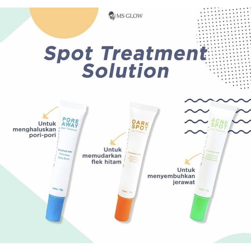 MS GLOW SPOT TREATMENT  - OBAT OLES WAJAH