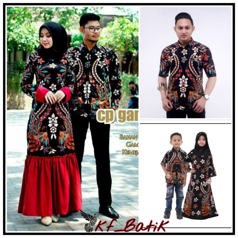 Harga Gila Bisa Pisah Batik Couple Keluarga Sania Ruffle Ori Ndoro Jowi Dnt Gamis Rempel Motifmanuk Tarungwarna YDKWEyyc63dDoX