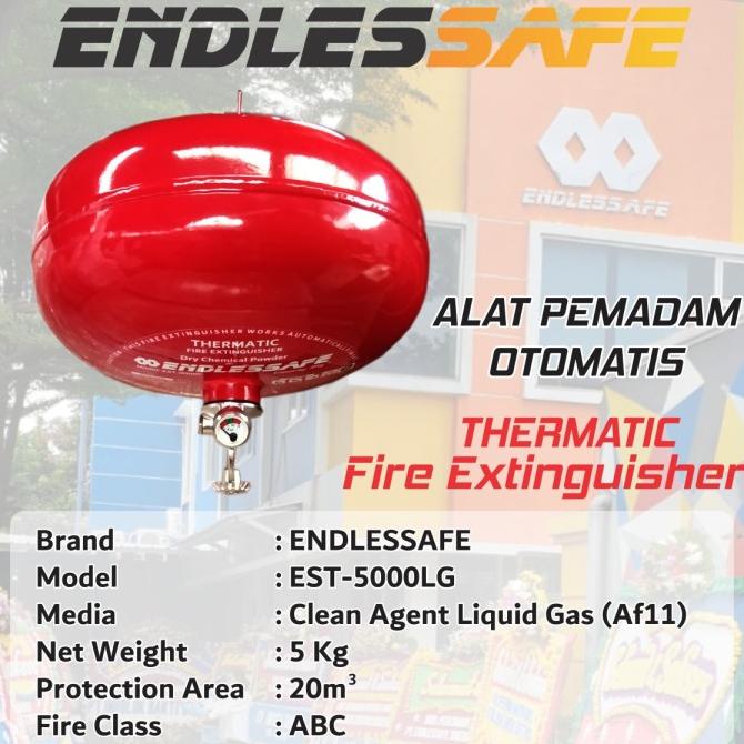 Jual Apar Thermatic Af11 5Kg Clean Agent Liquid Gas Shopee Indonesia