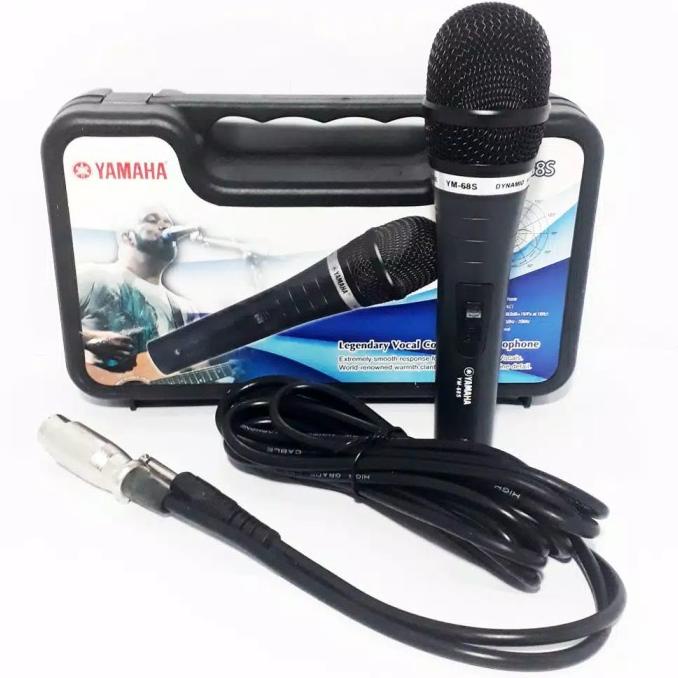 READY COD ORIGINAL mic YAMAHA YM-68S microphone yamaha ym 68s