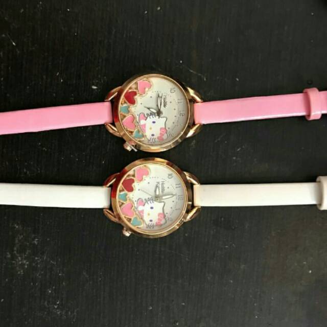 Jam tangan hello kitty