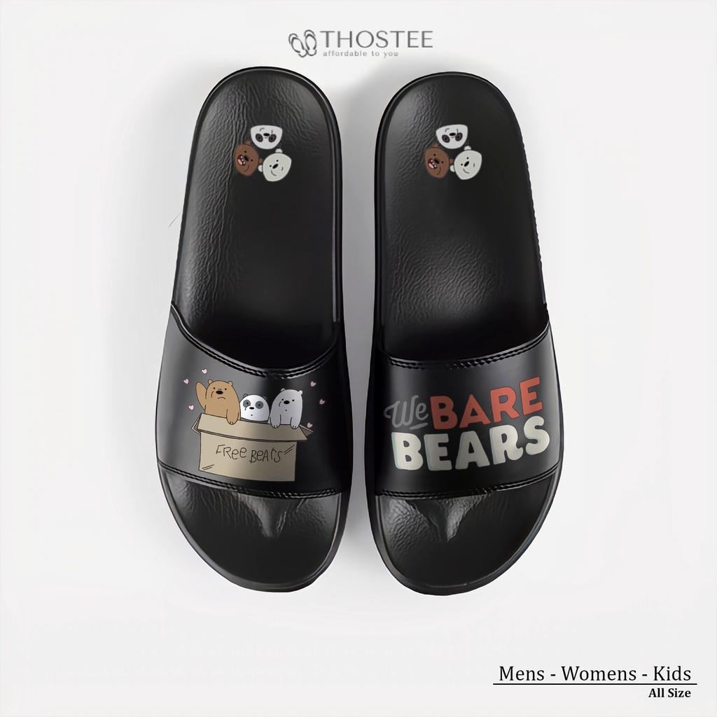 Sandal Slide Phylon Design Bare Bears pusatmode54321