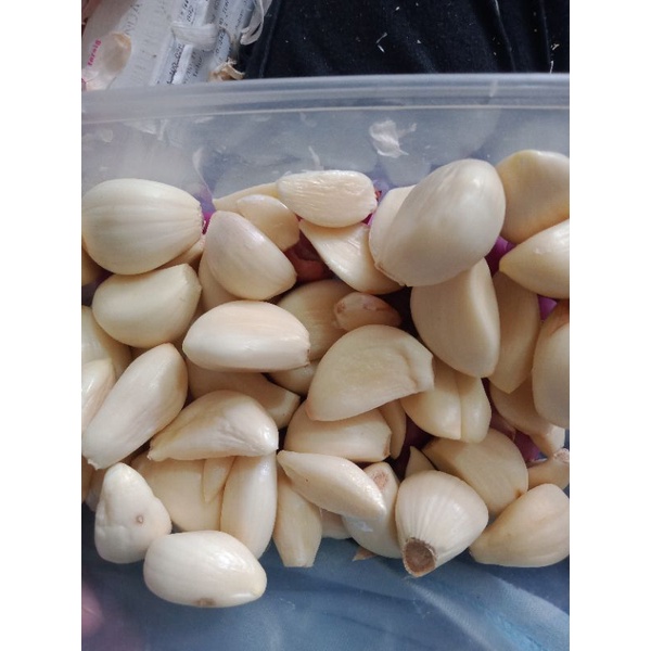 

bawang putih kupas 250gram