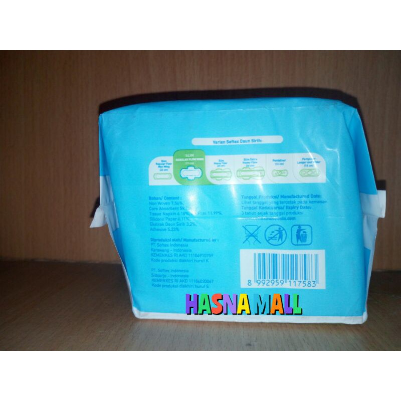 Softex Daun Sirih slim Regular Flow 23 cm