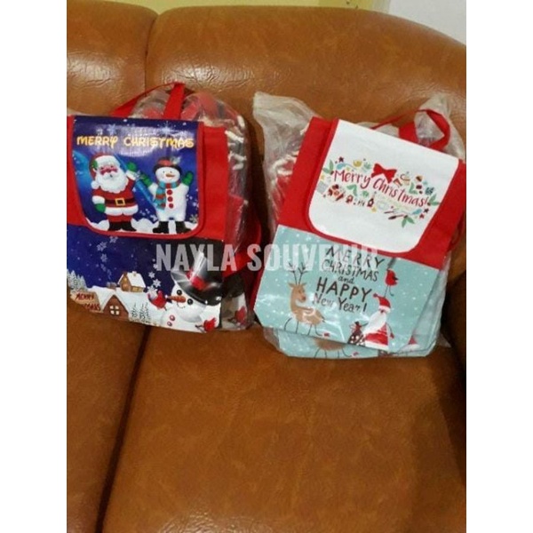 

tas souvenir natal model ransel custom suka-suka