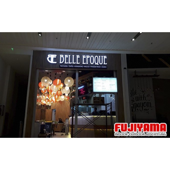 Akrilik Neon Sign Papan Nama Neonbox Toko Kantor Outdoor Indoor Custom Design