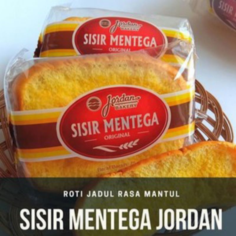 

Roti Sisir Mentega Jordan isi 5 bungkus