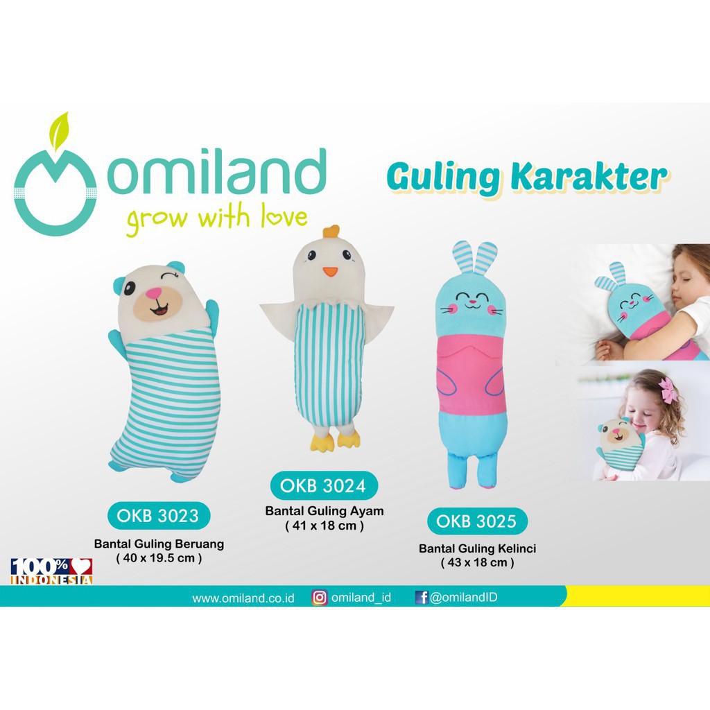 Omiland GULING ANAK BALITA KARAKTER