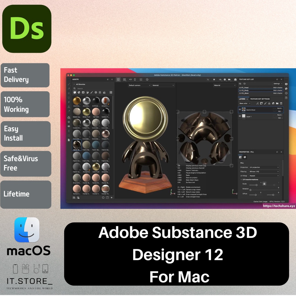 

Ad DS Sbstnc 3D Dsgnr 12 Lftm fr Intl nd M1 Chp Appl Slcn McOs/Mcbk/Mc Fll Vrsn
